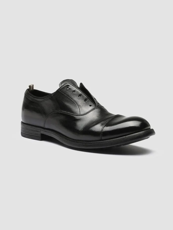 Men Officine Creative Footwear CHRONICLE 003 Black Leather Oxford Shoes Men Officine Creative Footwear CHRONICLE 003 Black Leather Oxford Shoes