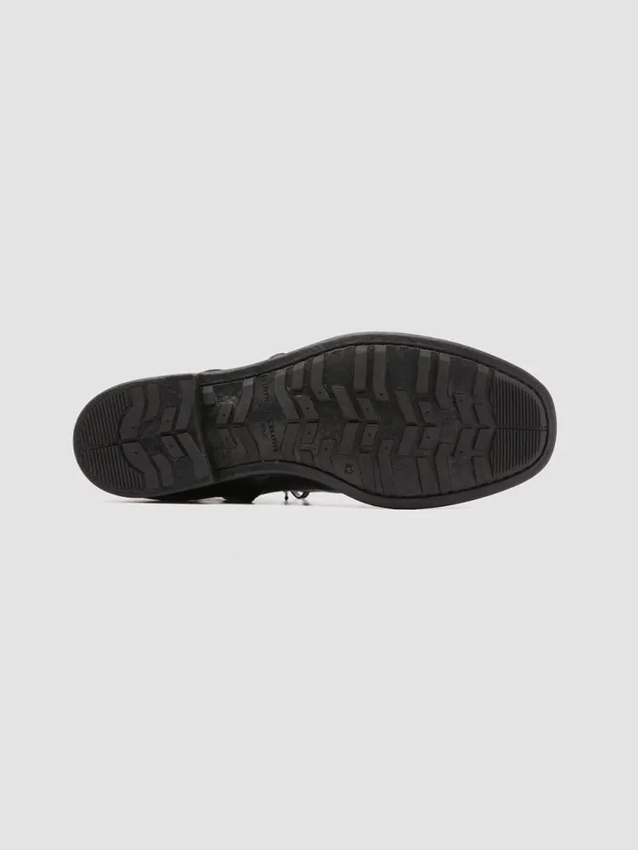 Men Officine Creative Footwear CHRONICLE 004 Black Leather Ankle Boots Men Officine Creative Footwear CHRONICLE 004 Black Leather Ankle Boots