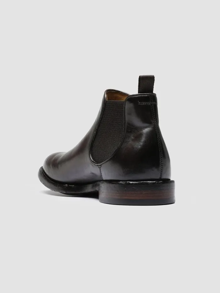 Men Officine Creative Footwear TEMPLE 008 Brown Leather Chelsea Boots Men Officine Creative Footwear TEMPLE 008 Brown Leather Chelsea Boots