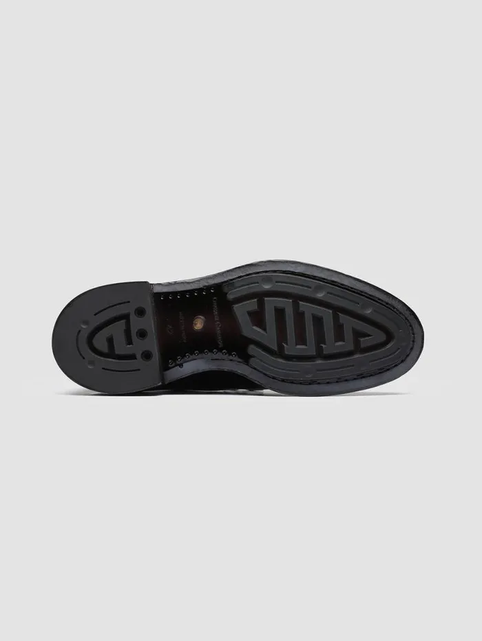 Men Officine Creative Footwear TEMPLE 008 Dark Brown Leather Chelsea Boots Men Officine Creative Footwear TEMPLE 008 Dark Brown Leather Chelsea Boots
