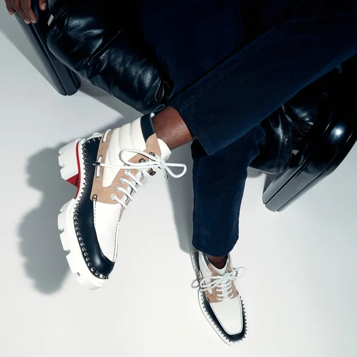 Men Our Steckel Boot Boots 8211 Olona Canva And Nubuck Calf Leather 8211 Black Christian Louboutin Boots Men Our Steckel Boot Boots 8211 Olona Canva And Nubuck Calf Leather 8211 Black Christian Louboutin Boots