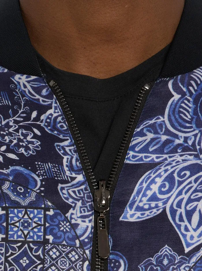Men Outerwear Robert Graham LIMITED EDITION THE JETSET REVERSIBLE BOMBER JACKET Multi