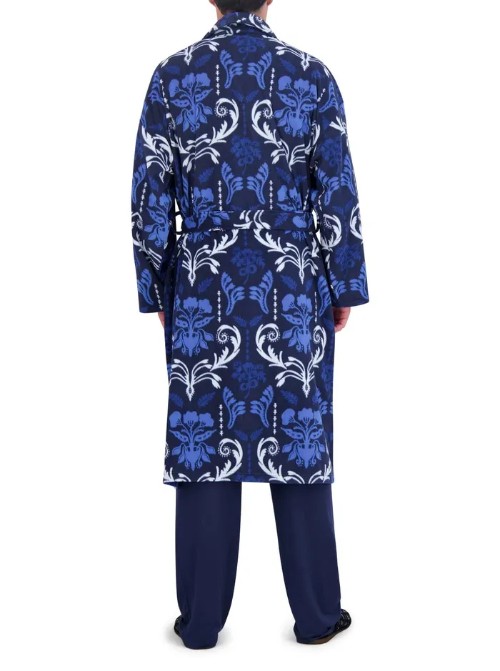 Men Pajamas and Underwear Robert Graham MEN039S SHAWL ROBE Black