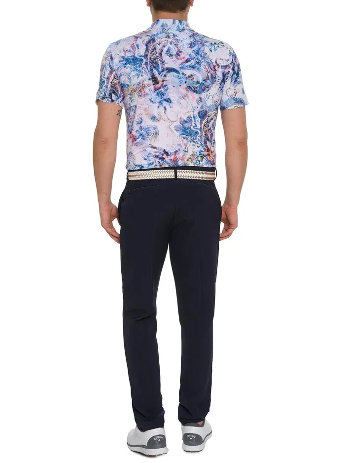 Men Polos and TShirts Robert Graham AURORA PAISLEY PERFORMANCE POLO Multi