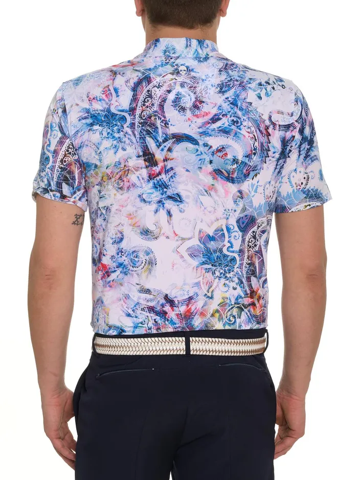 Men Polos and TShirts Robert Graham AURORA PAISLEY PERFORMANCE POLO Multi