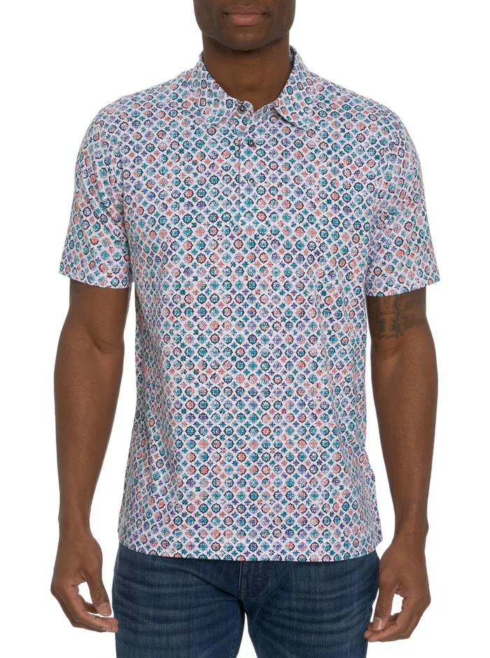Men Polos and TShirts Robert Graham DIAMOND WAY POLO Multi