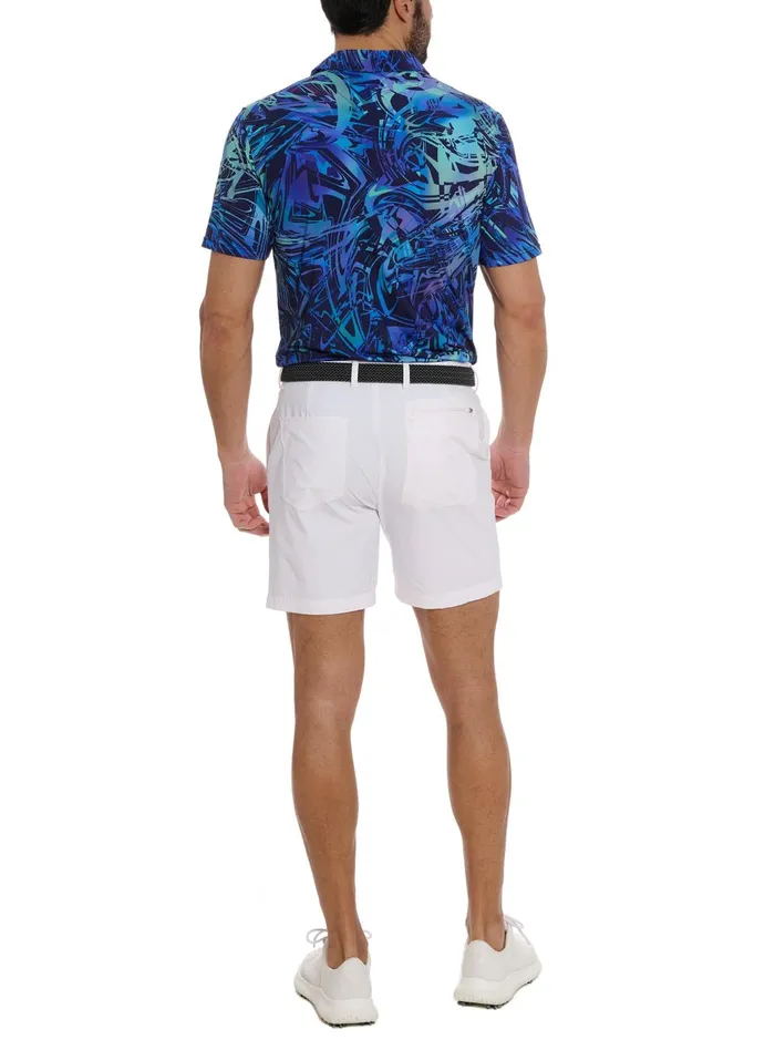 Men Polos and TShirts Robert Graham MESSINA PERFORMANCE POLO Navy