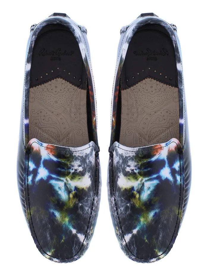 Men Shoes Robert Graham CARIZZO PRINTED LOAFER Black