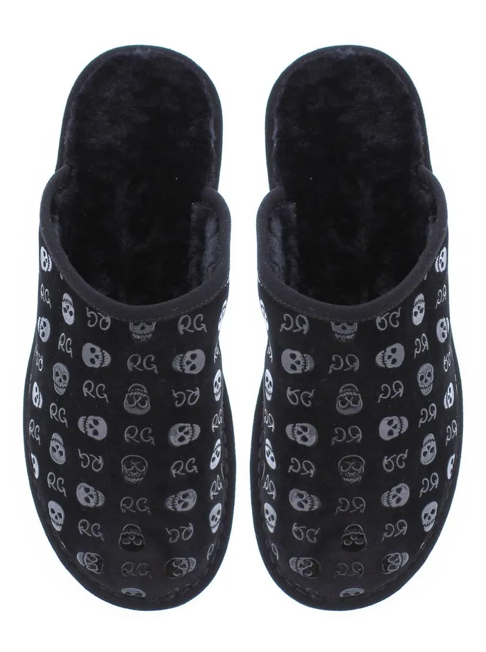 Men Shoes Robert Graham CREEDMOR SLIPPER Black