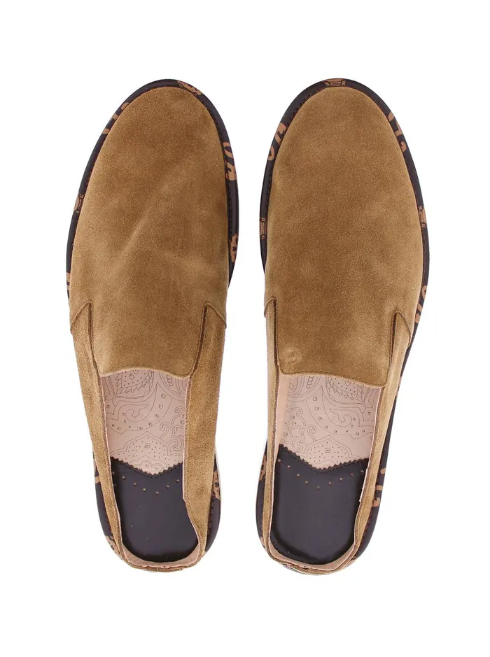 Men Shoes Robert Graham CROWN SLIPPER Cognac
