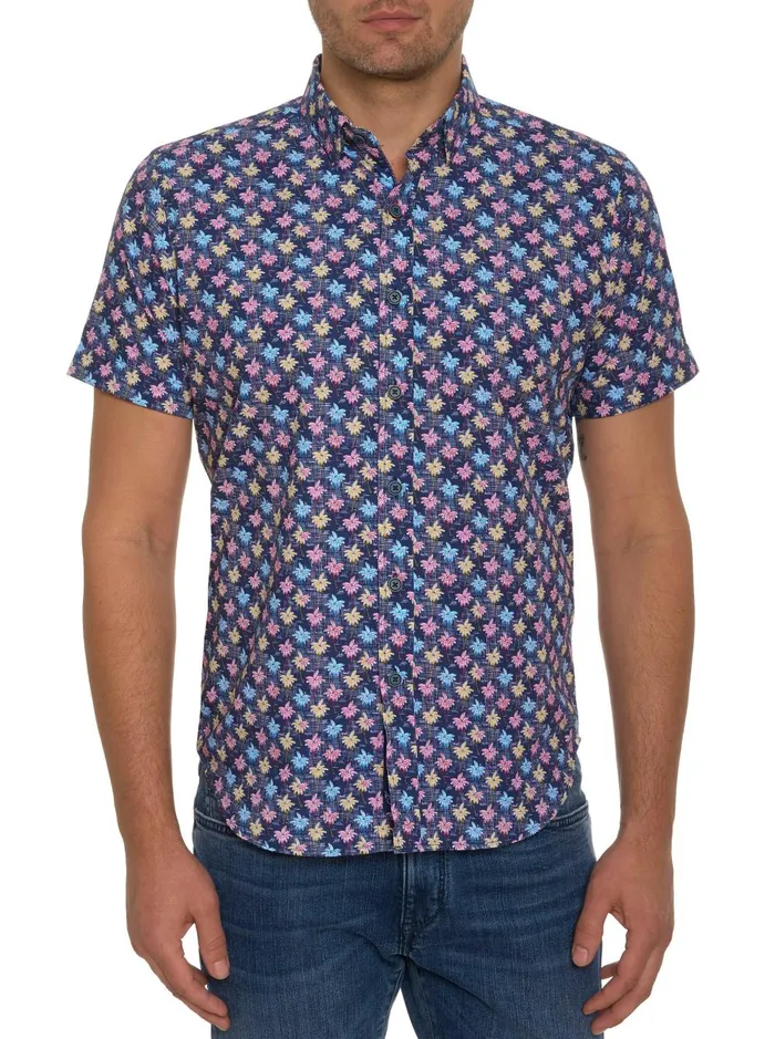 Men Short Sleeve Button Down Shirts Robert Graham CLYFORD SHORT SLEEVE BUTTON DOWN SHIRT Multi Men Short Sleeve Button Down Shirts Robert Graham CLYFORD SHORT SLEEVE BUTTON DOWN SHIRT Multi