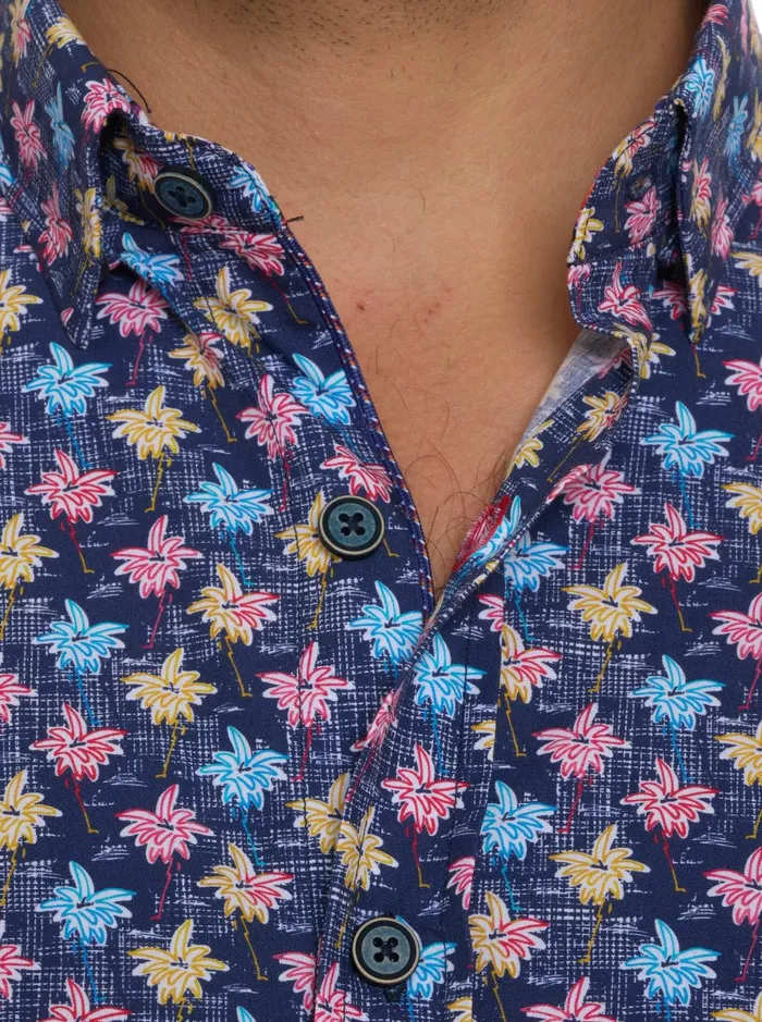 Men Short Sleeve Button Down Shirts Robert Graham CLYFORD SHORT SLEEVE BUTTON DOWN SHIRT Multi