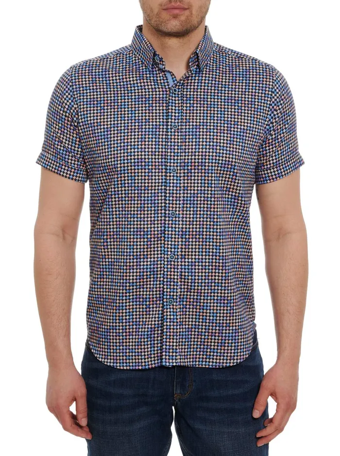 Men Short Sleeve Button Down Shirts Robert Graham FINNEGAN SHORT SLEEVE BUTTON DOWN SHIRT Multi Men Short Sleeve Button Down Shirts Robert Graham FINNEGAN SHORT SLEEVE BUTTON DOWN SHIRT Multi