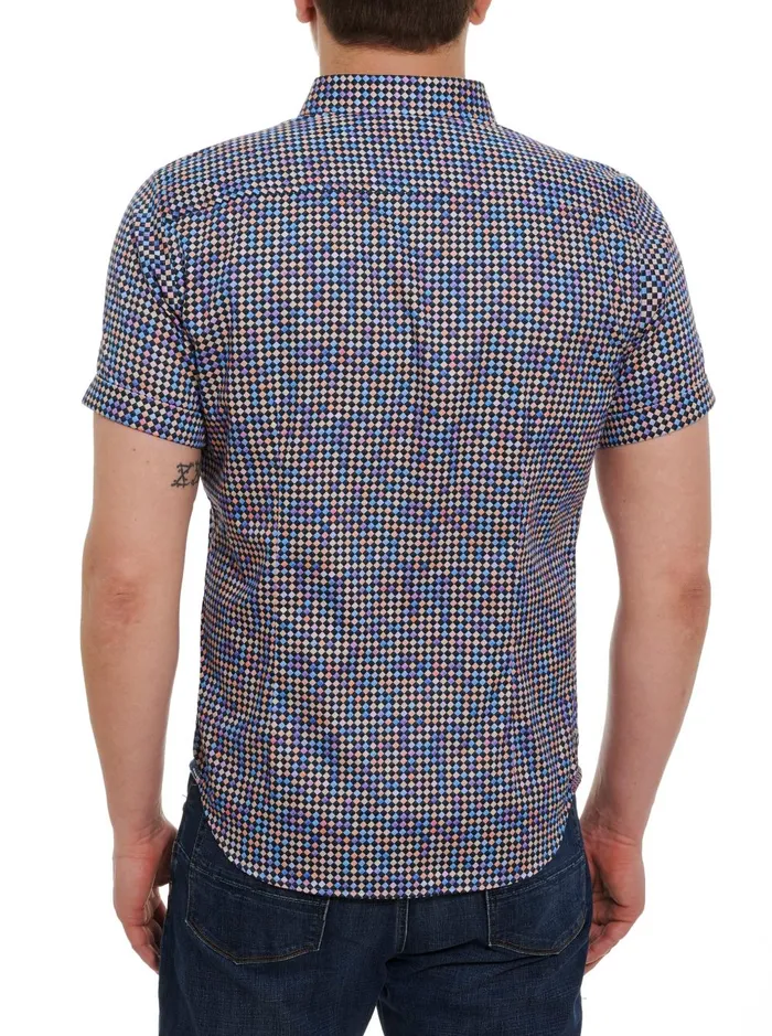 Men Short Sleeve Button Down Shirts Robert Graham FINNEGAN SHORT SLEEVE BUTTON DOWN SHIRT Multi