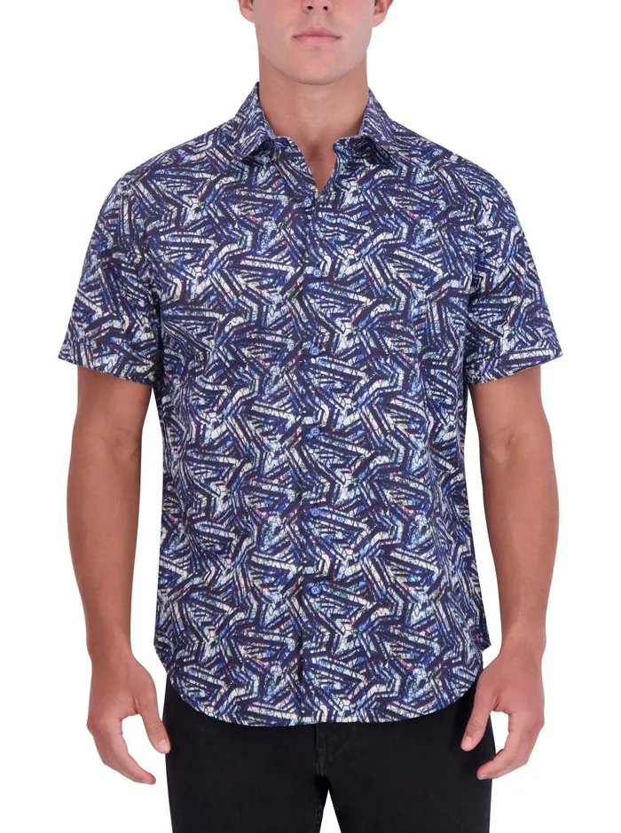 Men Short Sleeve Button Down Shirts Robert Graham MORAIS SHORT SLEEVE BUTTON DOWN SHIRT Multi Men Short Sleeve Button Down Shirts Robert Graham MORAIS SHORT SLEEVE BUTTON DOWN SHIRT Multi