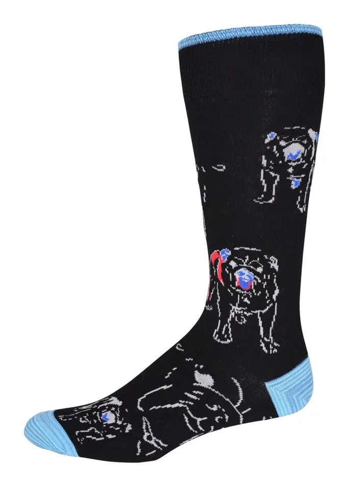 Men Socks Robert Graham GRAHAM KNIT SOCKS Black