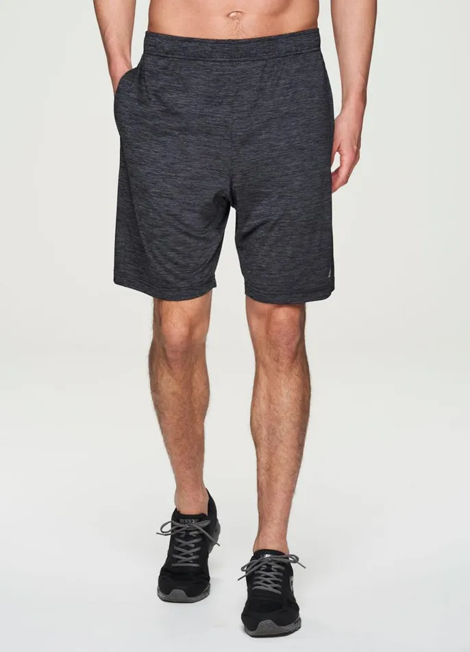 Men Stratus Breezy Workout Short Charcoal RBX Active Shorts