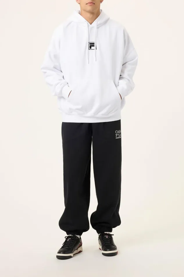 Men Sweatshirts and Hoodies Fila Casa Fila Crest Country Club Hoodie 100 White Men Sweatshirts and Hoodies Fila Casa Fila Crest Country Club Hoodie 100 White