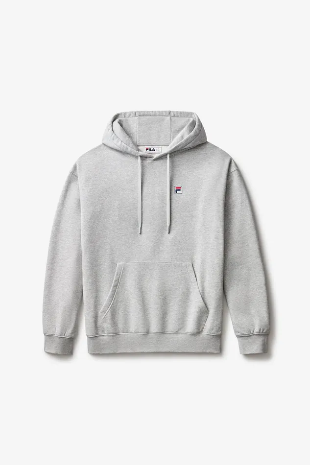 Men Sweatshirts and Hoodies Fila Classic Relaxed Hoodie 050 Grey Heather