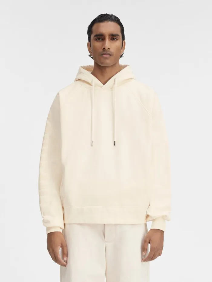 Men Sweatshirts and Joggings JACQUEMUS The Typo Hoodie Light Beige
