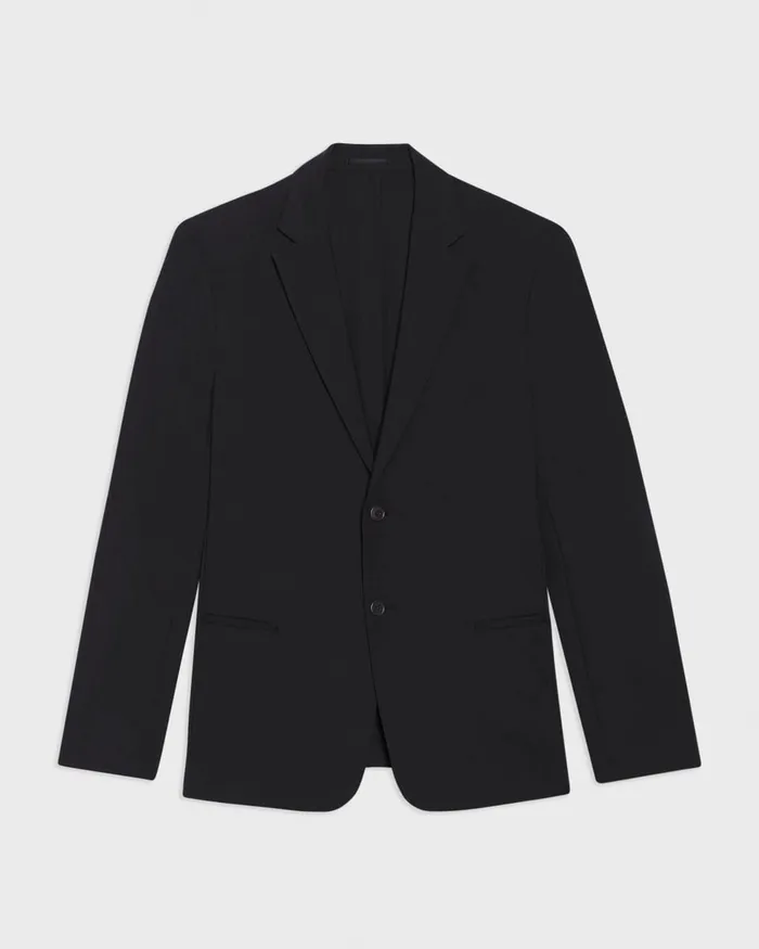 Men Theory Blazers Jackets Clinton Blazer In Precision Ponte Black