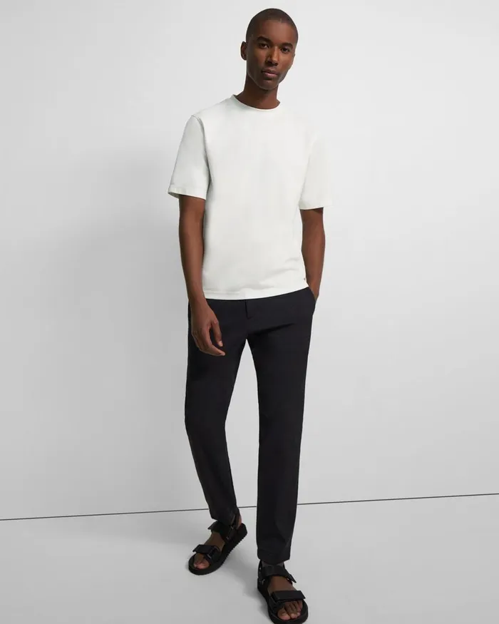 Men Theory TShirts Polos Ryder Tee In Relay Jersey White