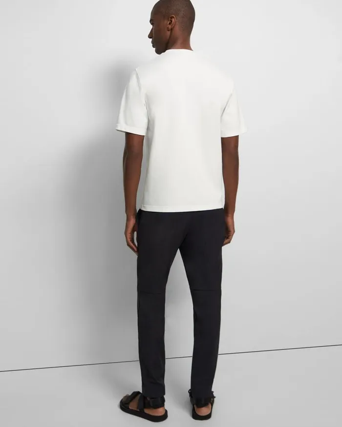 Men Theory TShirts Polos Ryder Tee In Relay Jersey White