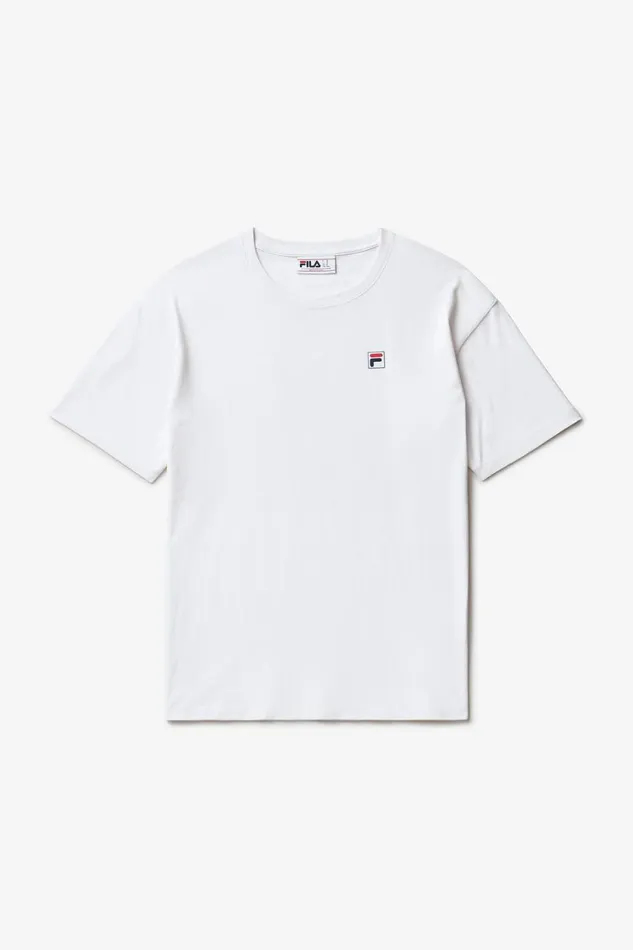 Men Tops and TShirts Fila Classic Relaxed Tee 100 White