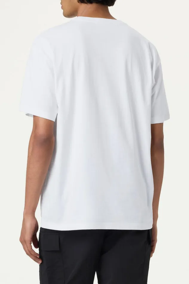 Men Tops and TShirts Fila Classic Relaxed Tee 100 White Men Tops and TShirts Fila Classic Relaxed Tee 100 White