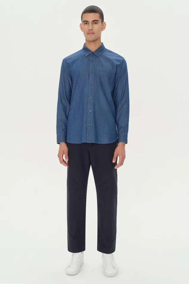Men Tops and TShirts Jonathan Simkhai Jose Shirt