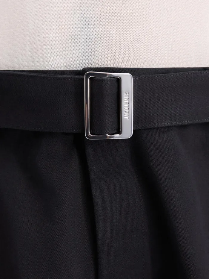 Men Trousers and Shorts JACQUEMUS The Cargo Pants Black Men Trousers and Shorts JACQUEMUS The Cargo Pants Black