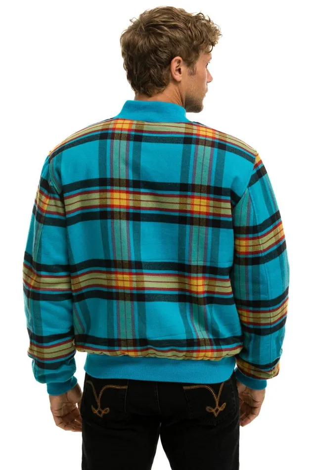MenWomen Outerwear Aviator Nation PLAID UNISEX VARSITY JACKET 8211 JACKSON PLAID MenWomen Outerwear Aviator Nation PLAID UNISEX VARSITY JACKET 8211 JACKSON PLAID