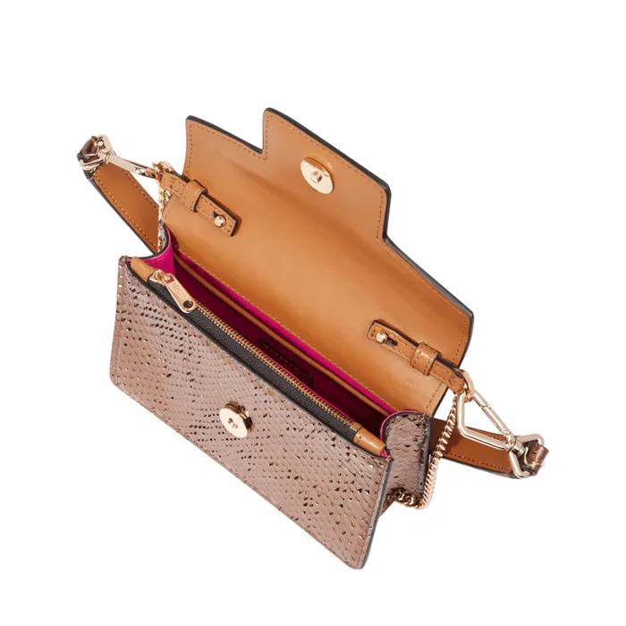Mini Flap Bag Bronze Women Lancel Cross Body Bags Mini Flap Bag Bronze Women Lancel Cross Body Bags