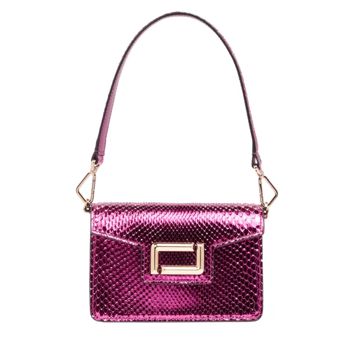 Mini Flap Bag Fuschia Women Lancel The Exotics