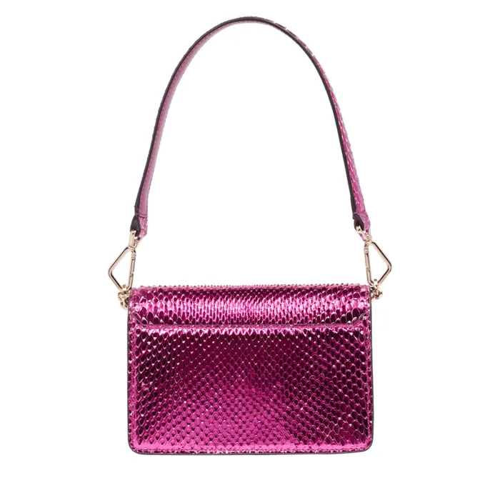 Mini Flap Bag Fuschia Women Lancel The Exotics Mini Flap Bag Fuschia Women Lancel The Exotics