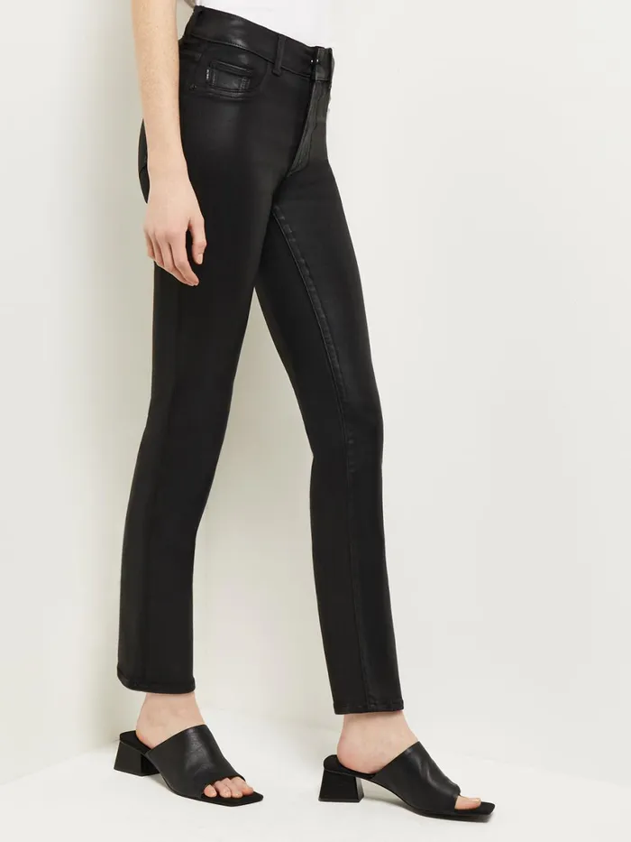 Misook Mara MidRise Straight Leg Ankle Jeans Women Pants and Shorts Misook Mara MidRise Straight Leg Ankle Jeans Women Pants and Shorts