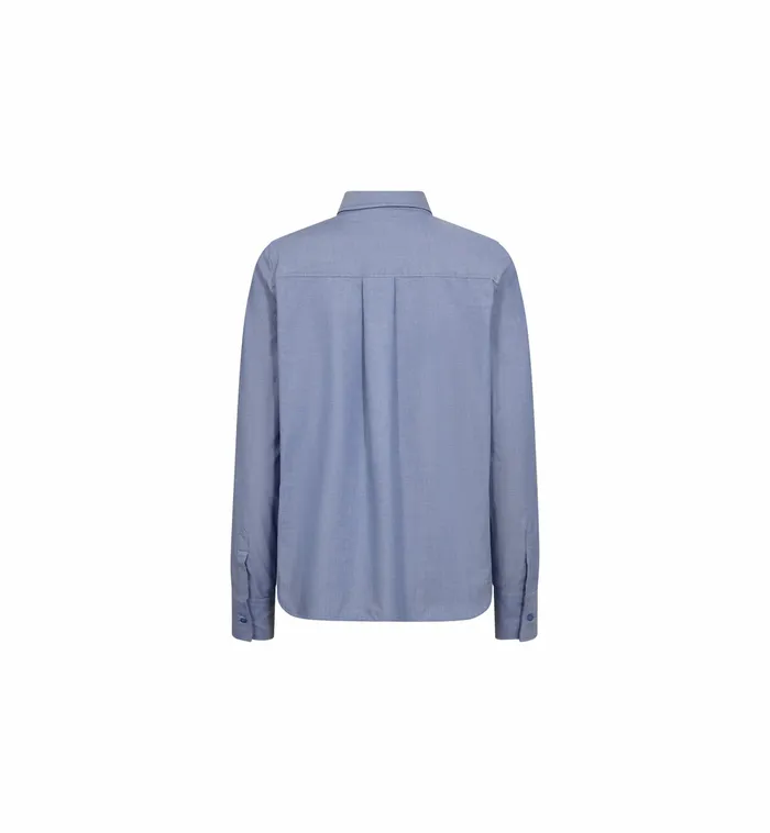 MMAnica Oxford Shirt Velvet Morning Shirts MOS MOSH Women MMAnica Oxford Shirt Velvet Morning Shirts MOS MOSH Women