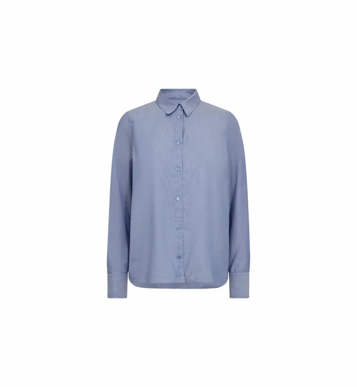 MMAnica Oxford Shirt Velvet Morning Shirts MOS MOSH Women MMAnica Oxford Shirt Velvet Morning Shirts MOS MOSH Women