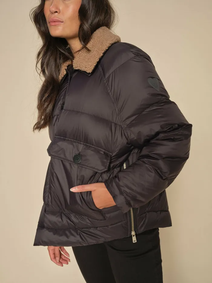 MMRidel Quilt Down Jacket Black Jackets and Coats MOS MOSH Women MMRidel Quilt Down Jacket Black Jackets and Coats MOS MOSH Women