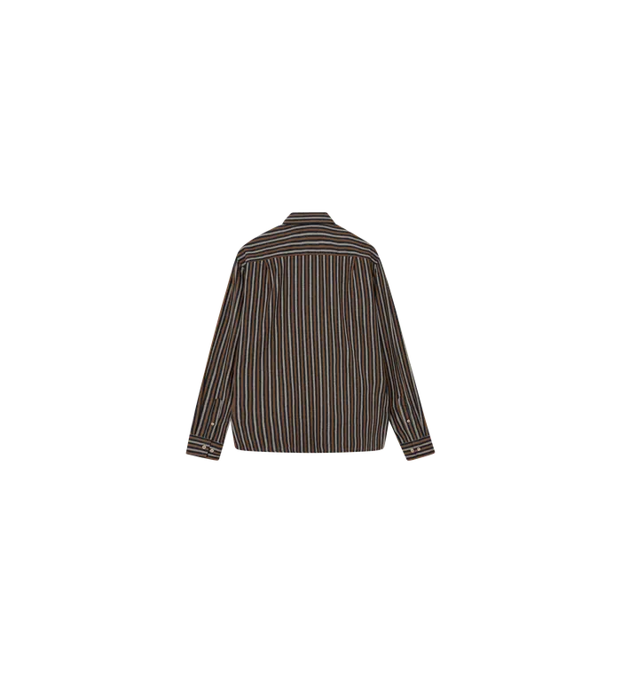 MOS MOSH Shirts Men MMGTheo Stripe Shirt Navy Stripe MOS MOSH Shirts Men MMGTheo Stripe Shirt Navy Stripe