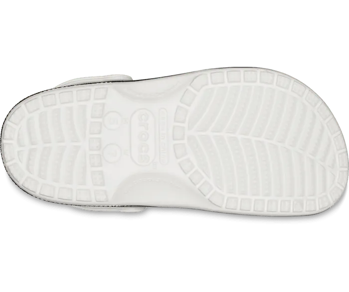 NBA Brooklyn Nets Classic Clog White Black Men Crocs Clogs