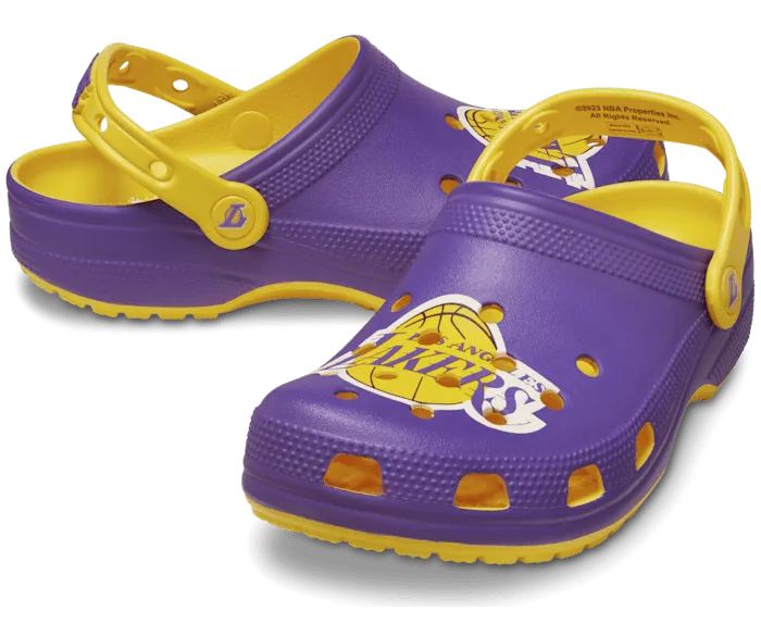 NBA Los Angeles Lakers Classic Clog Sunflower Women Crocs Clogs