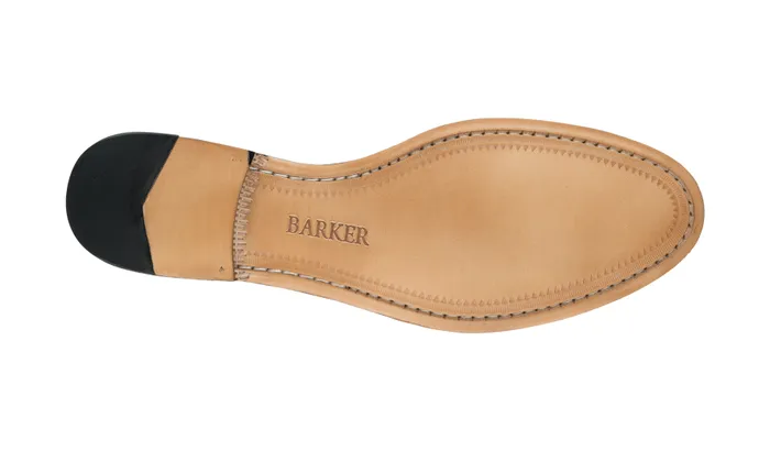 Newington 8211 Black HiShine Men Barker Shoes Mens Loafers