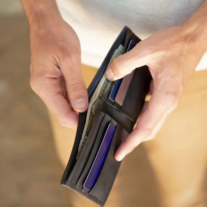 Nisolo Bags and Wallets Men Brewer Wallet Black
