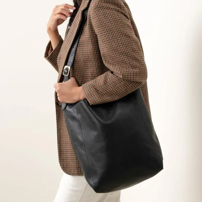 Nisolo Bags and Wallets Women Cecilia GoTo Shoulder Bag Black Nisolo Bags and Wallets Women Cecilia GoTo Shoulder Bag Black