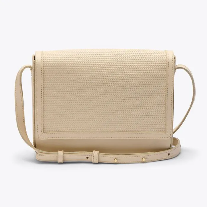 Nisolo Bags and Wallets Women Clara Crossbody Woven Bone