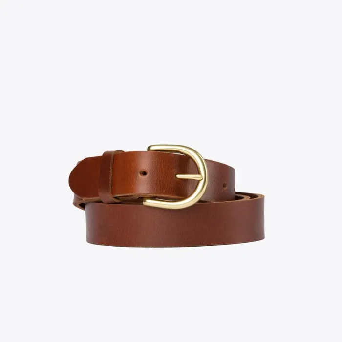 Nisolo Belts Women Noemi Belt 20 Brandy