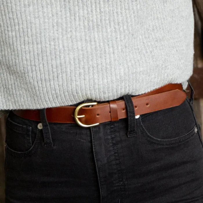 Nisolo Belts Women Noemi Belt 20 Brandy Nisolo Belts Women Noemi Belt 20 Brandy