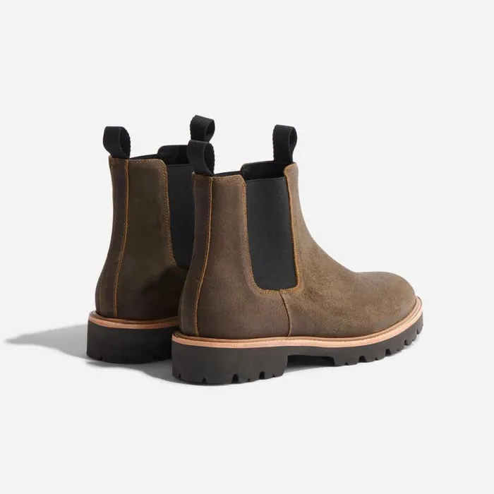 Nisolo Boots Men GoTo Chelsea Boot 20 Waxed Brown Nisolo Boots Men GoTo Chelsea Boot 20 Waxed Brown