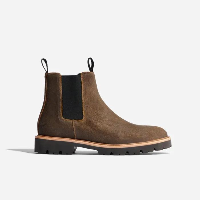 Nisolo Boots Men GoTo Chelsea Boot 20 Waxed Brown Nisolo Boots Men GoTo Chelsea Boot 20 Waxed Brown